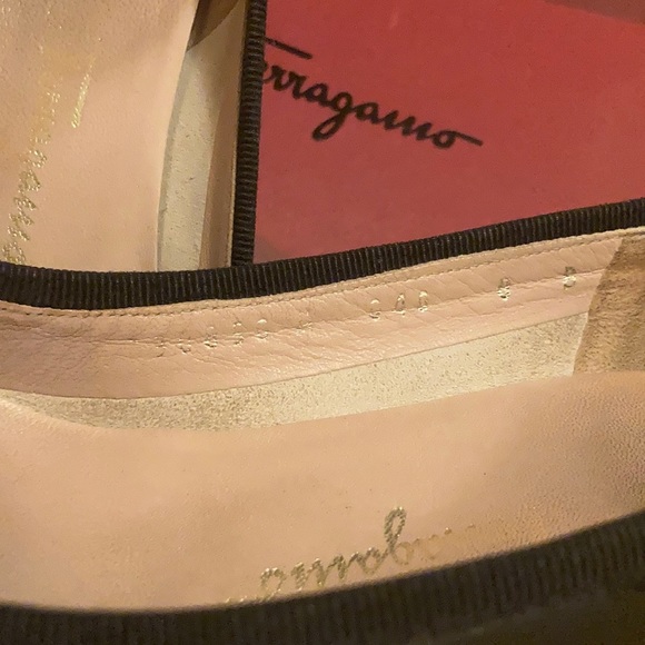 Ferragamo patent pumps black and brown - Picture 7 of 8